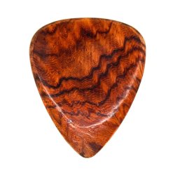 Timber Tones Fat - Burma Padauk Guitar Pick
